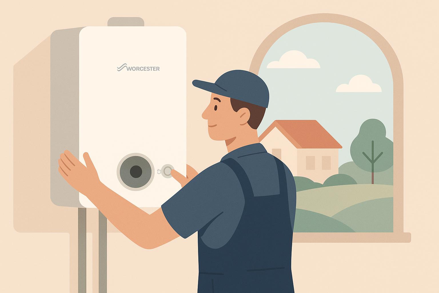 worcester bosch boiler installation